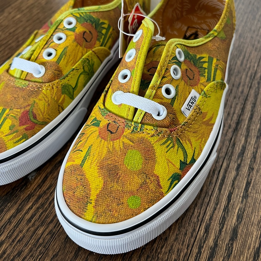 Van Gogh Sunflower Vans